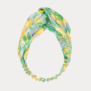 NWOT Lilly Make Lemonade Twist-wrap Headband